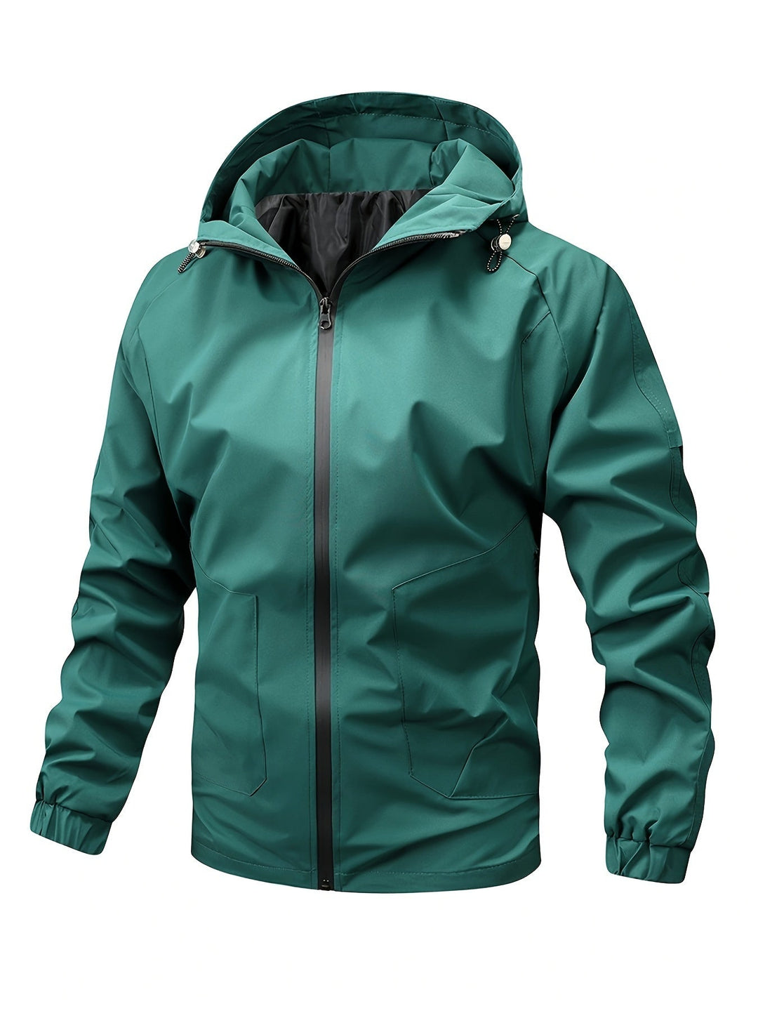 Levoire | Veste Homme Durable Polyvalente Avec Capuche Vert foncé