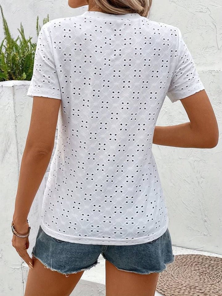 Levoire | T-Shirt Décontracté À Manches Courtes