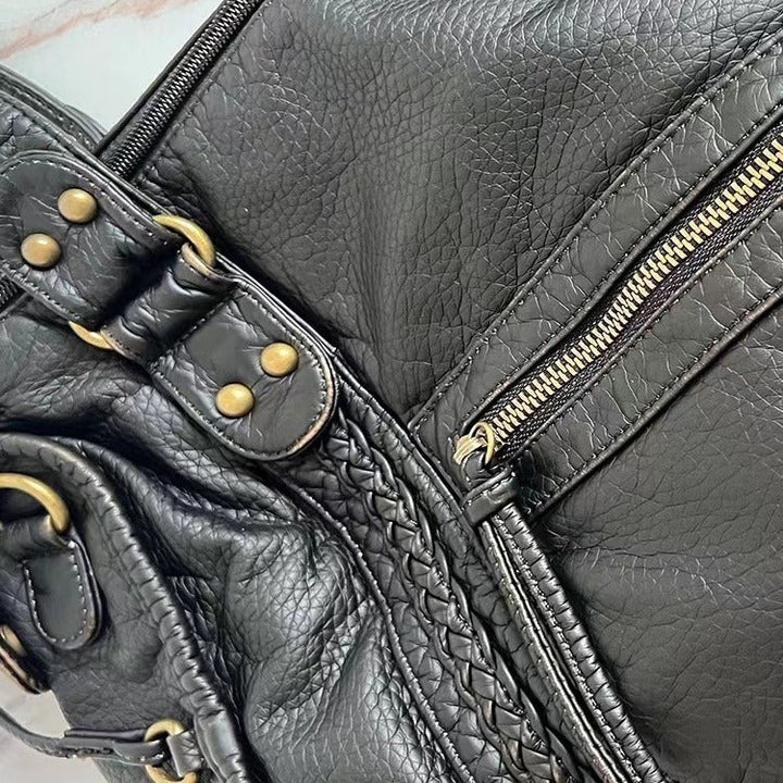 Levoire | Sac À Bandoulière De Style Rétro Moto Français