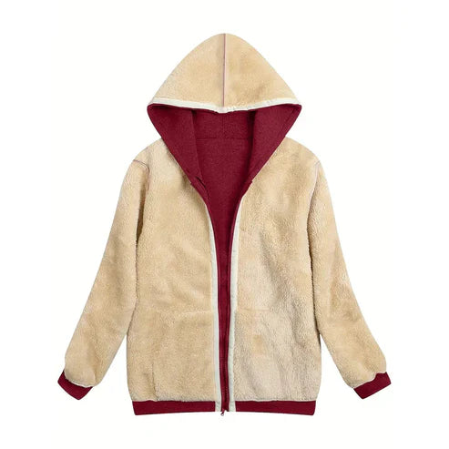 Levoire | Sweat à capuche en fausse fourrure