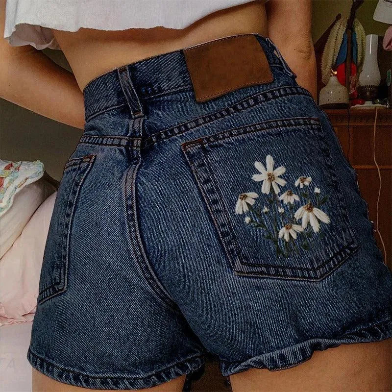 Levoire | Shorts en denim Bleu foncé