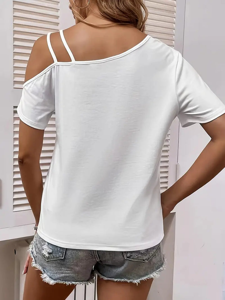 Levoire | Top À Manches Courtes Avec Imprimé Cœur