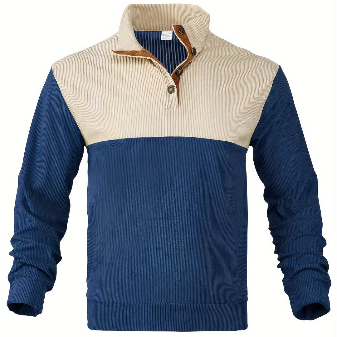Levoire | Pull Chaud Pour Hommes Aux Couleurs Rétro Merimustav