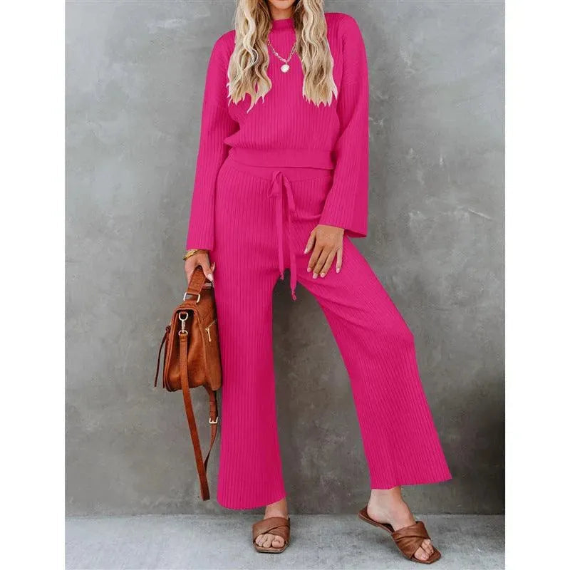 Levoire | Chemise à manches longues et pantalons décontractés amples Rosenrot