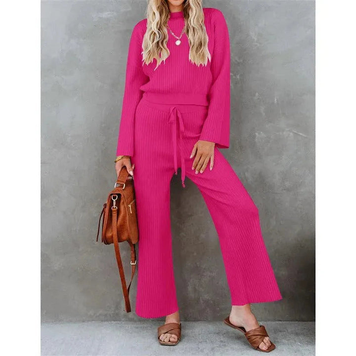 Levoire | Chemise à manches longues et pantalons décontractés amples Rosenrot