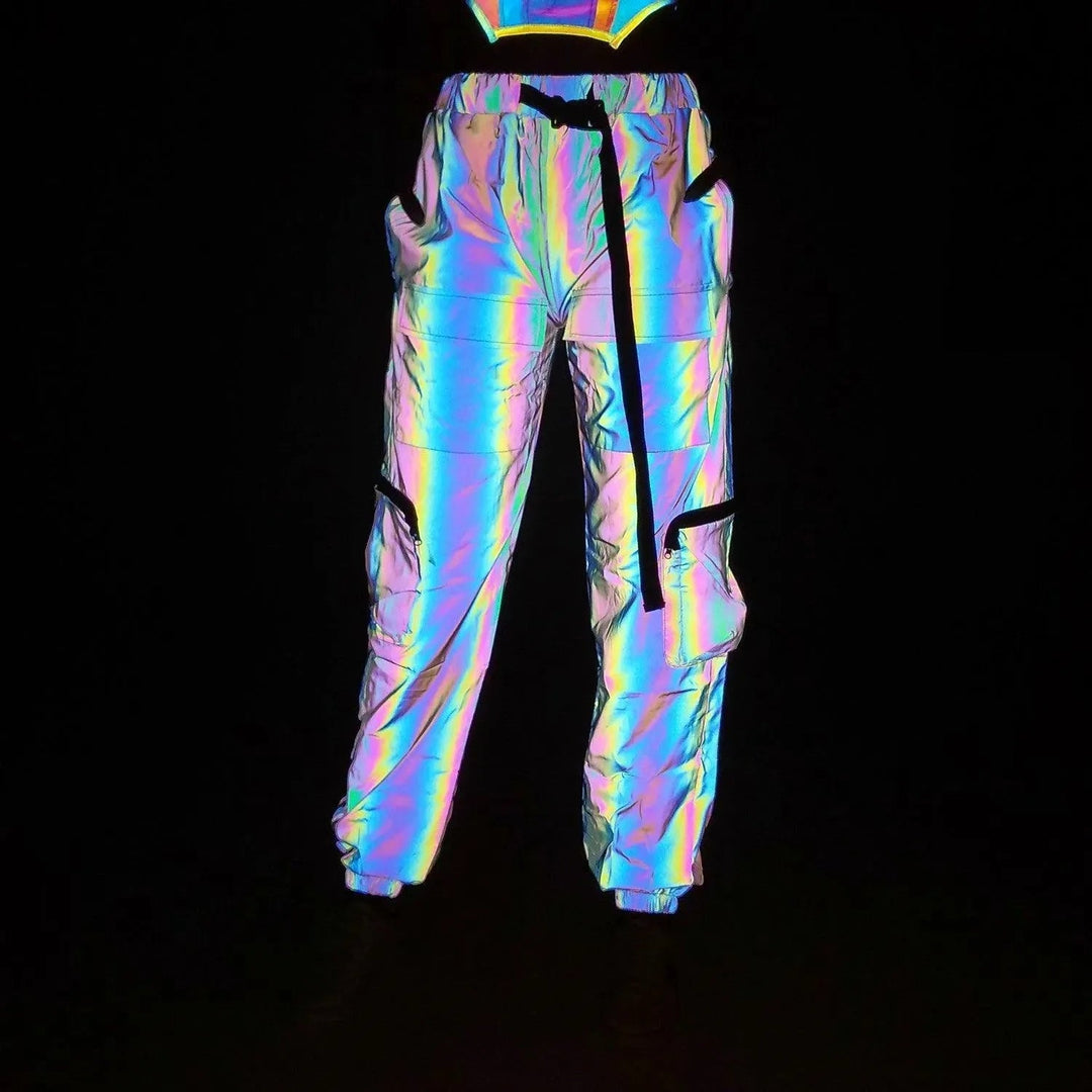 Levoire | Pantalon coloré réfléchissant