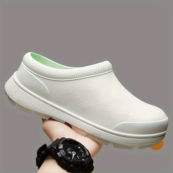 Levoire | Chaussons Unis À Semelle Douce Blanc