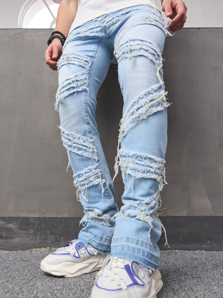 Levoire | Jean Bootcut Relaxant Avec Détail À Frange
