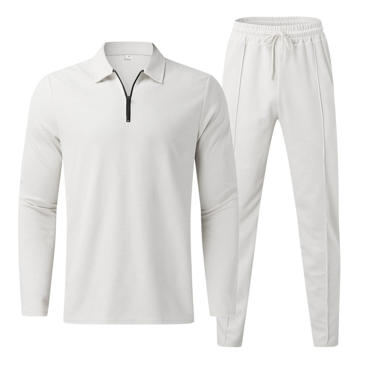 Levoire | Décontracté Ensemble Homme Blanc
