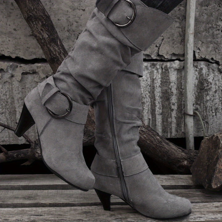 Levoire | Bottes Élégantes À Double Aiguille Pour Femmes