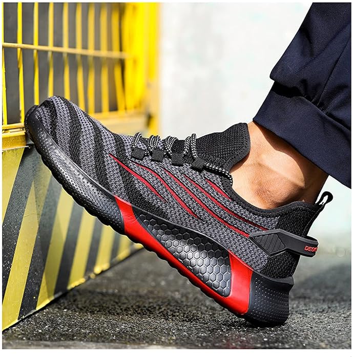 Levoire | Chaussures De Sécurité Pour Hommes Avec Un Large Support Pour Les Orteils