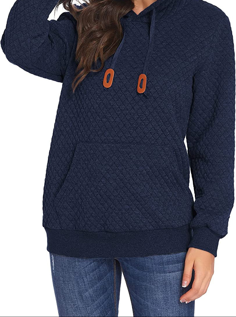 Levoire | Sweat À Capuche À Manches Longues Bleu marine (diamant)