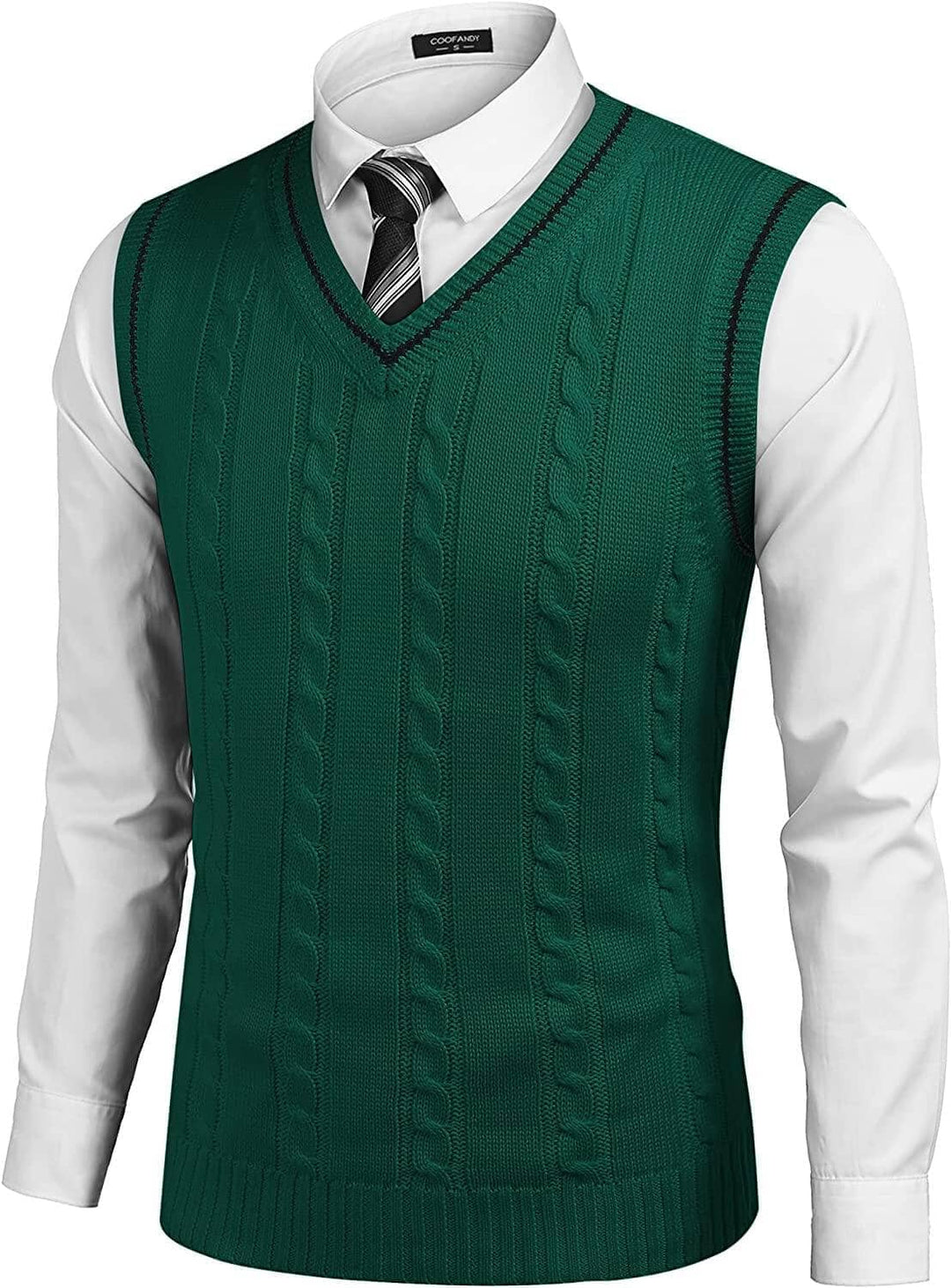 Levoire | Gilet tricoté Vert