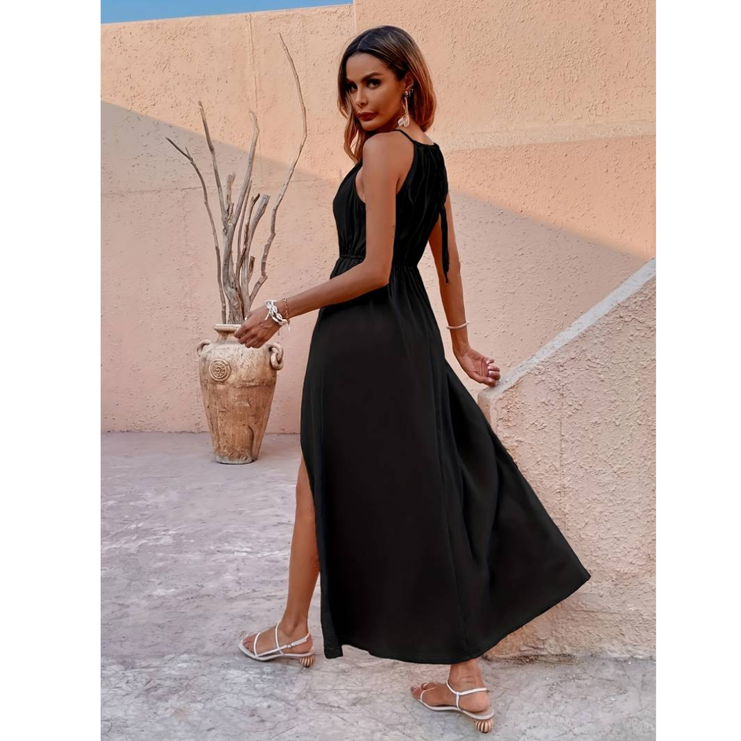 Levoire | Robe d’été avec fente pour femmes