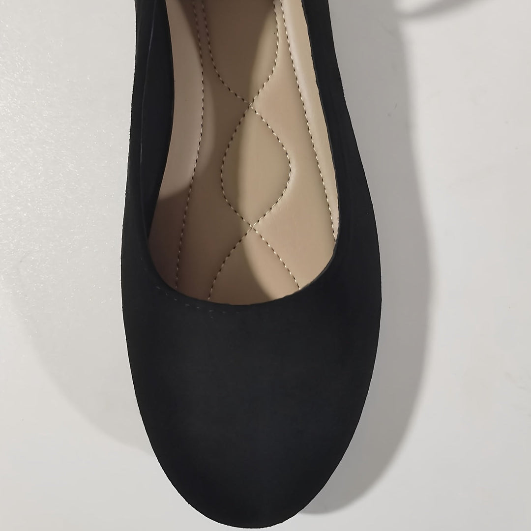 Levoire | Ballerines Classiques Unies Avec Sangle