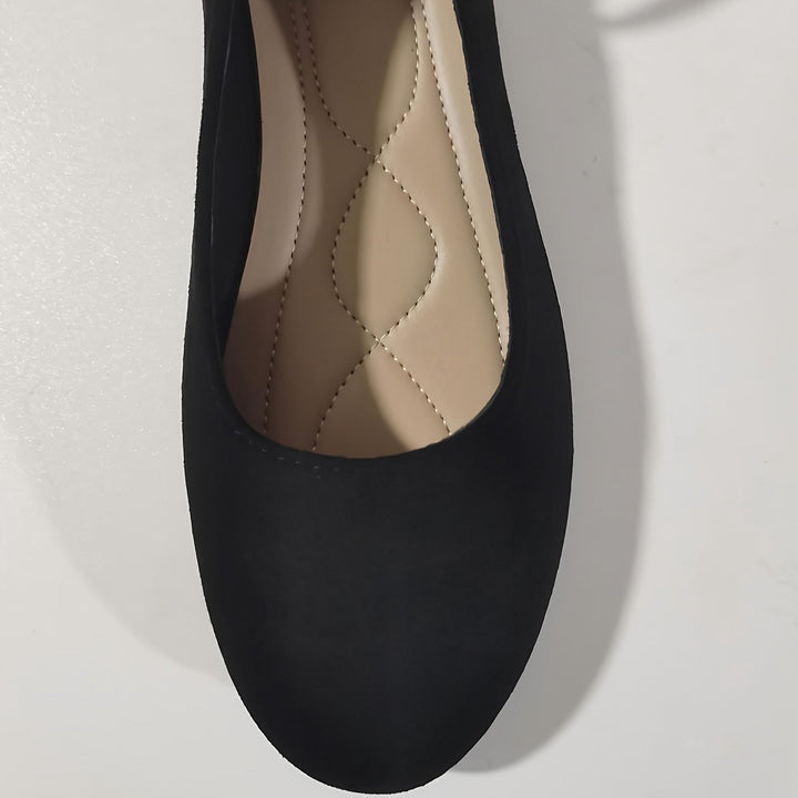 Levoire | Ballerines Classiques Unies Avec Sangle
