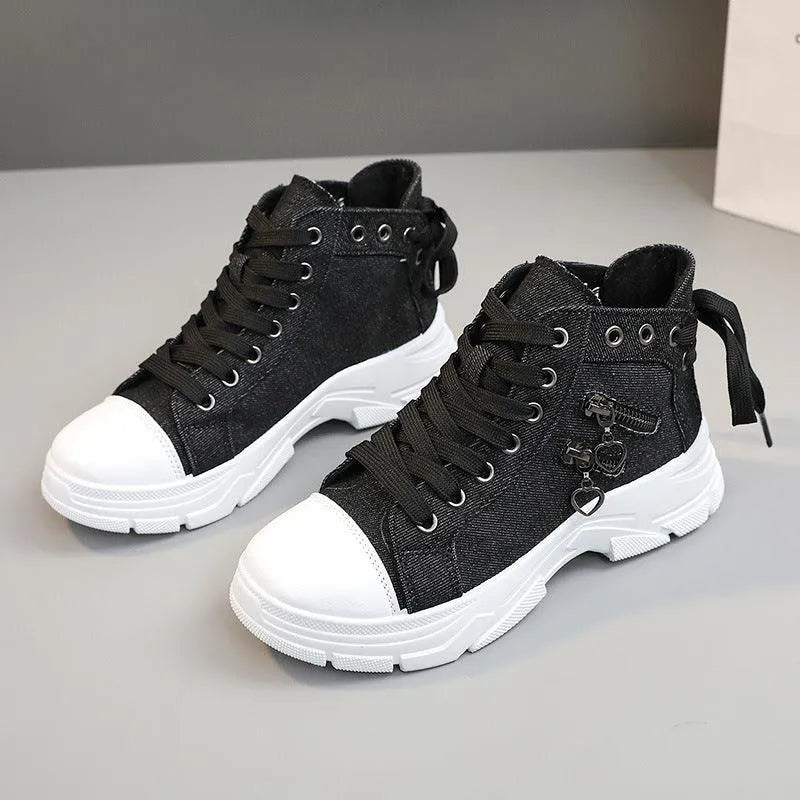 Levoire | Chaussures de sport avec talon Cowboy Noir