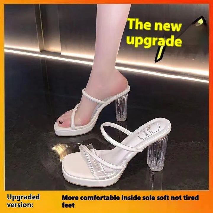 Levoire | Sandales à plateforme Korkokenkä Beige Version améliorée 7cm