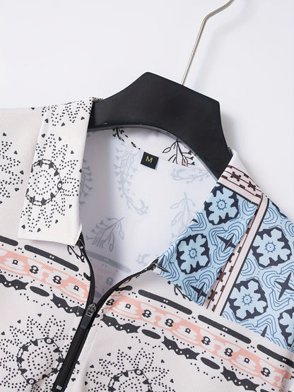 Levoire | Ensemble Paisley À Deux Pièces Pour Hommes D'Été