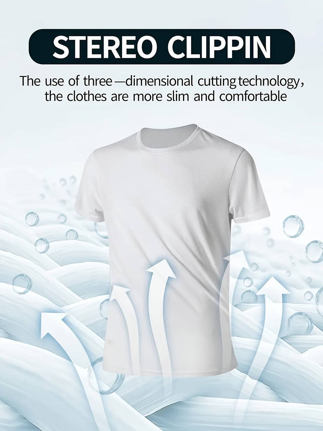 Levoire | Pack De 6 T-Shirts De Sport Pour Hommes Sèche Rapidement & Respirants