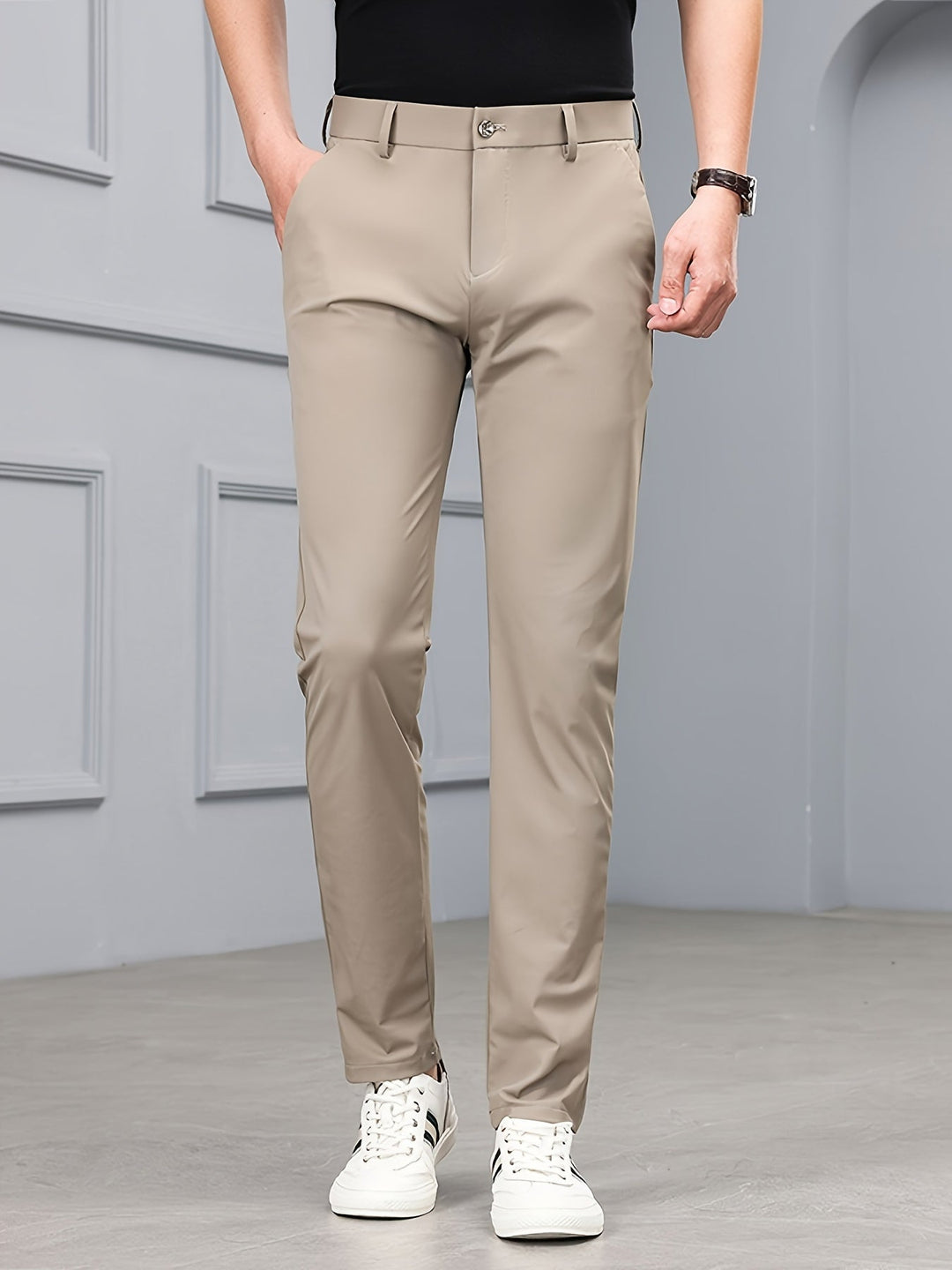 Levoire | Pantalons Confortables Pour Hommes Avec Des Matériaux Extensibles Et Des Poches