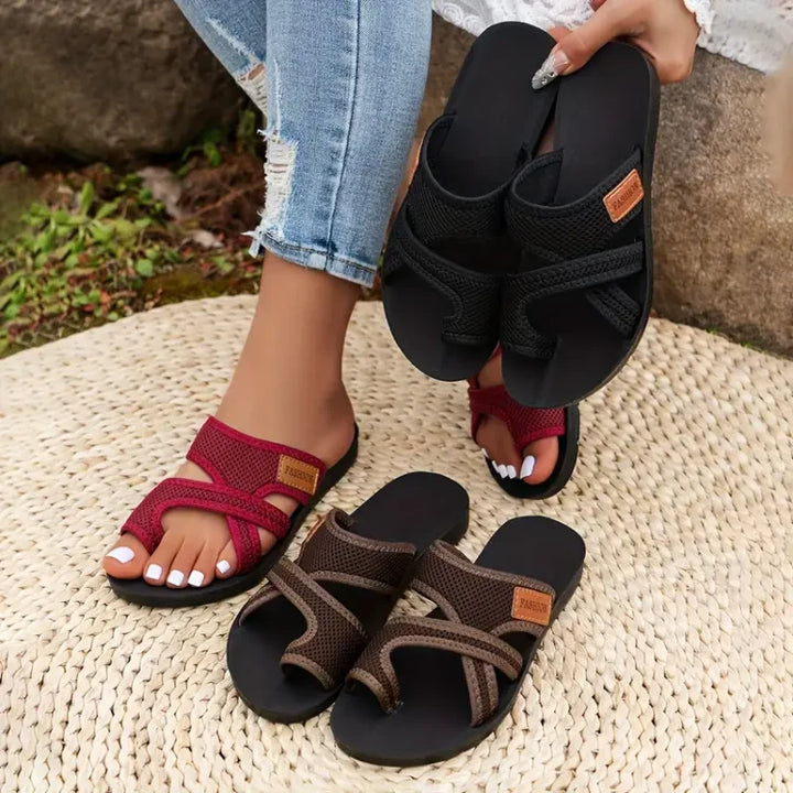 Levoire | Sandales À Enfiler En Mesh Pour Femmes