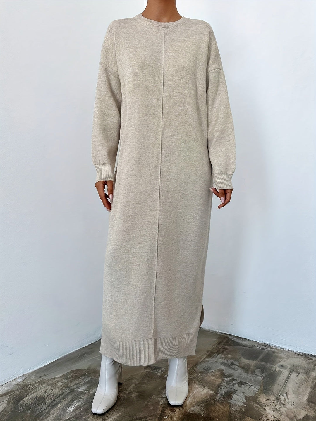 Levoire | Robe Avec Ourlet Fendu