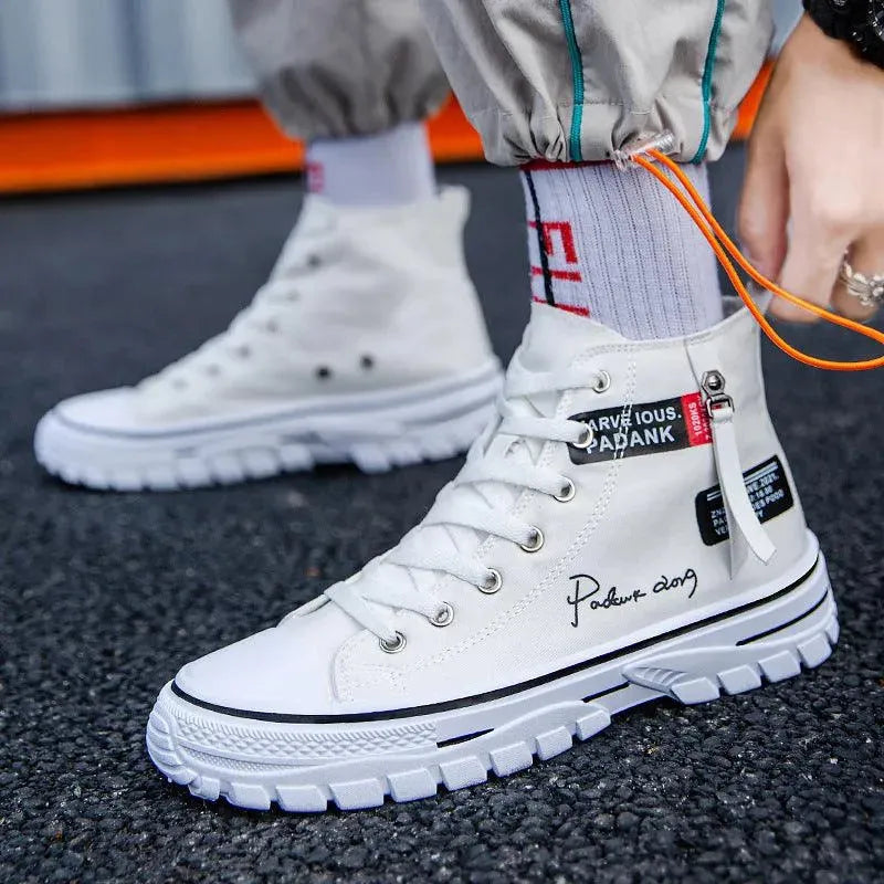 Levoire | Chaussures à talons pour hommes – Style urbain et confort décontracté
