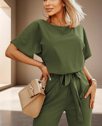 Levoire | Combinaison À Jambes Larges Olive