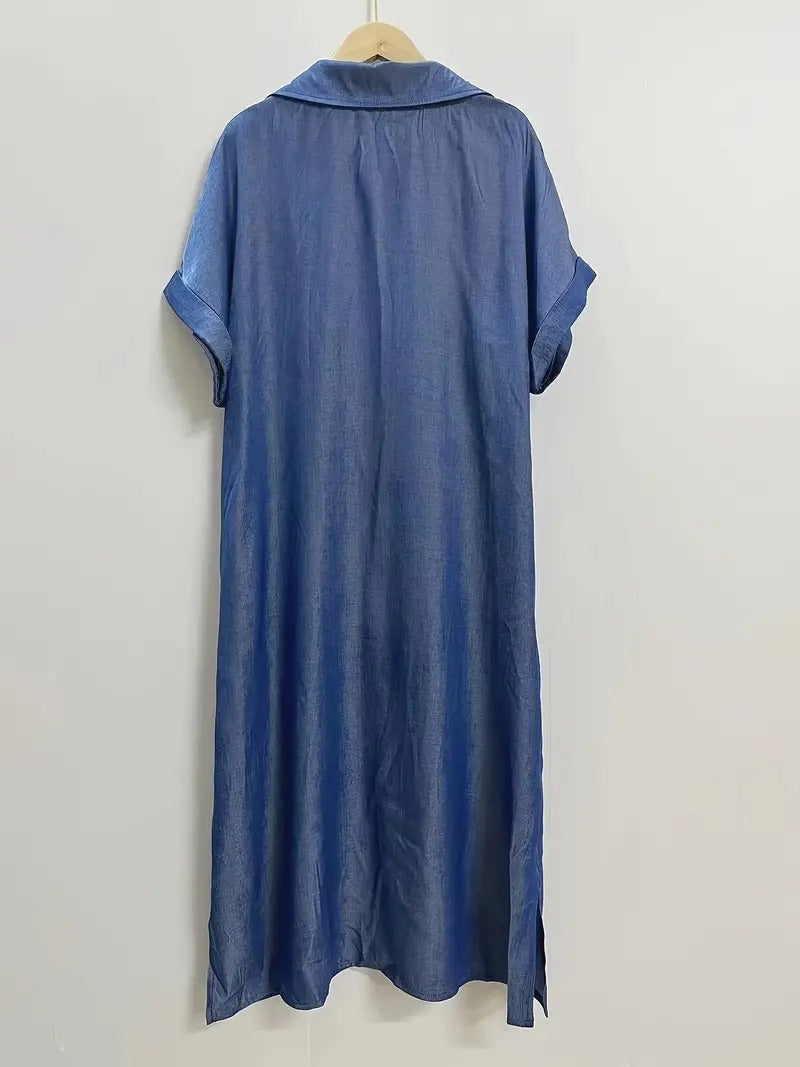 Levoire | Robe chemise avec poches fixes