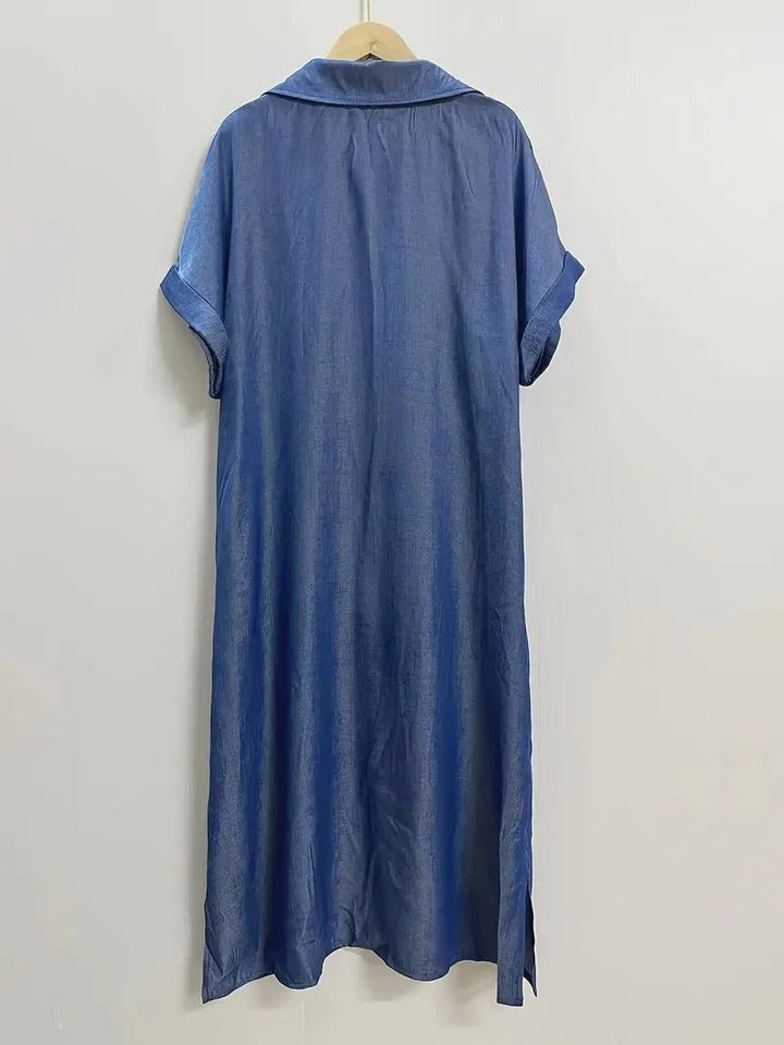 Levoire | Robe chemise avec poches fixes
