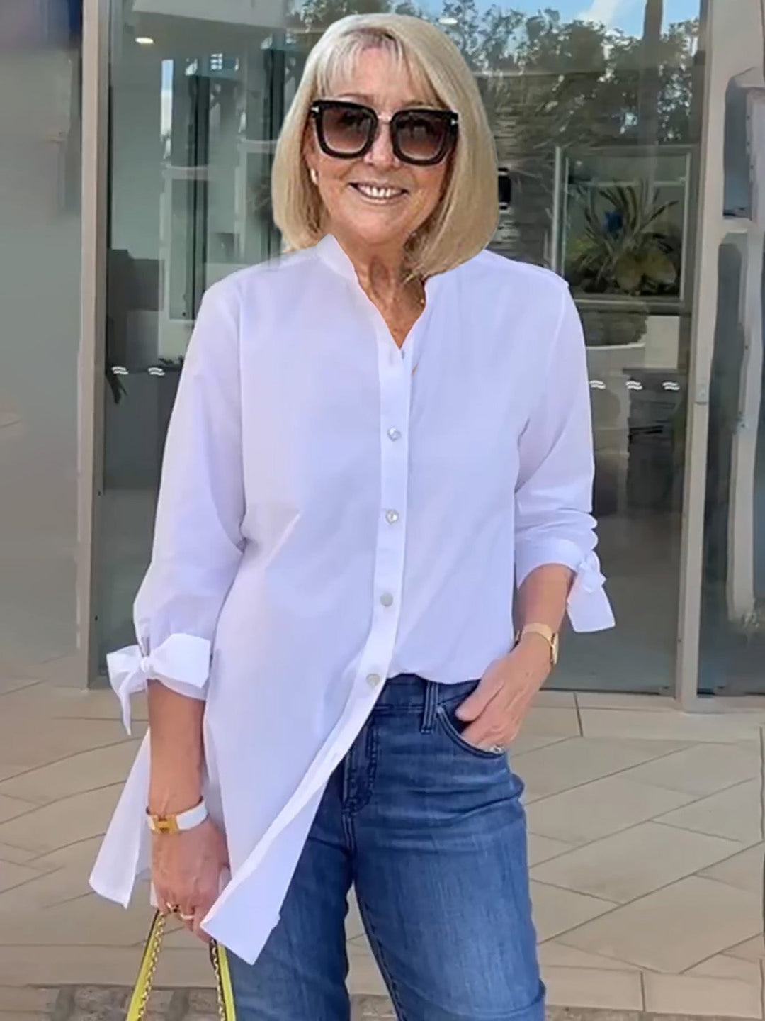 Levoire | Manteau long en coton Blanc