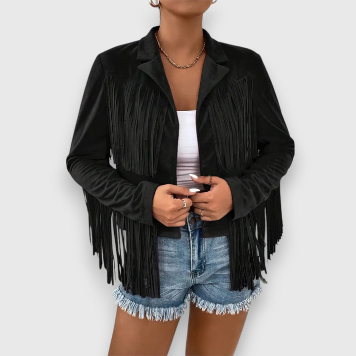 Levoire | Veste Avec Franges