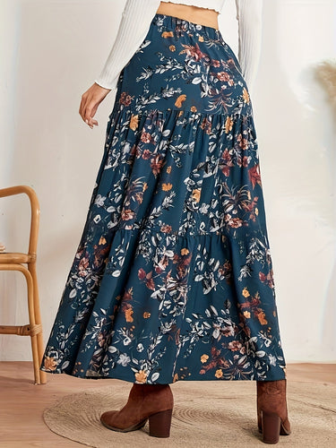 Levoire | Jupe Maxi Élégante À Imprimé Floral