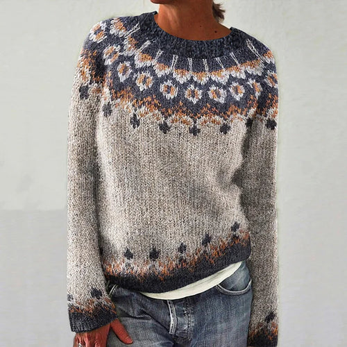 Levoire | Pull Géométrique Pour Femmes