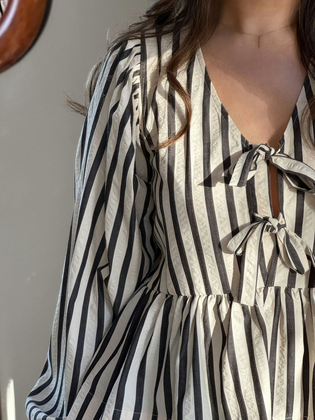 Levoire | Chemise À Rayures Contrastantes