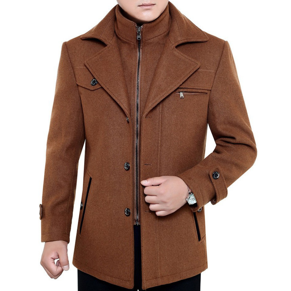 Levoire | Veste Dain Élegante Pour Hommes