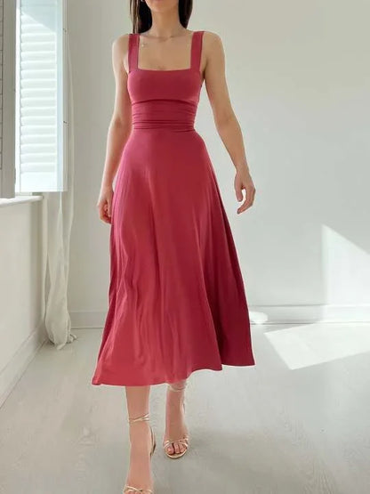 Levoire | Robe midi Rose mauve