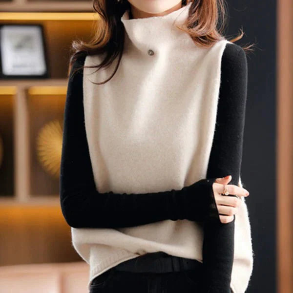 Levoire | Gilet Col Roulé Stylé