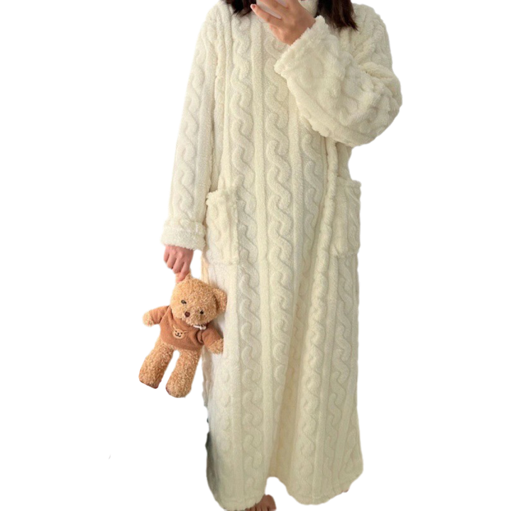 Levoire | Robe en tricot longue Blanc