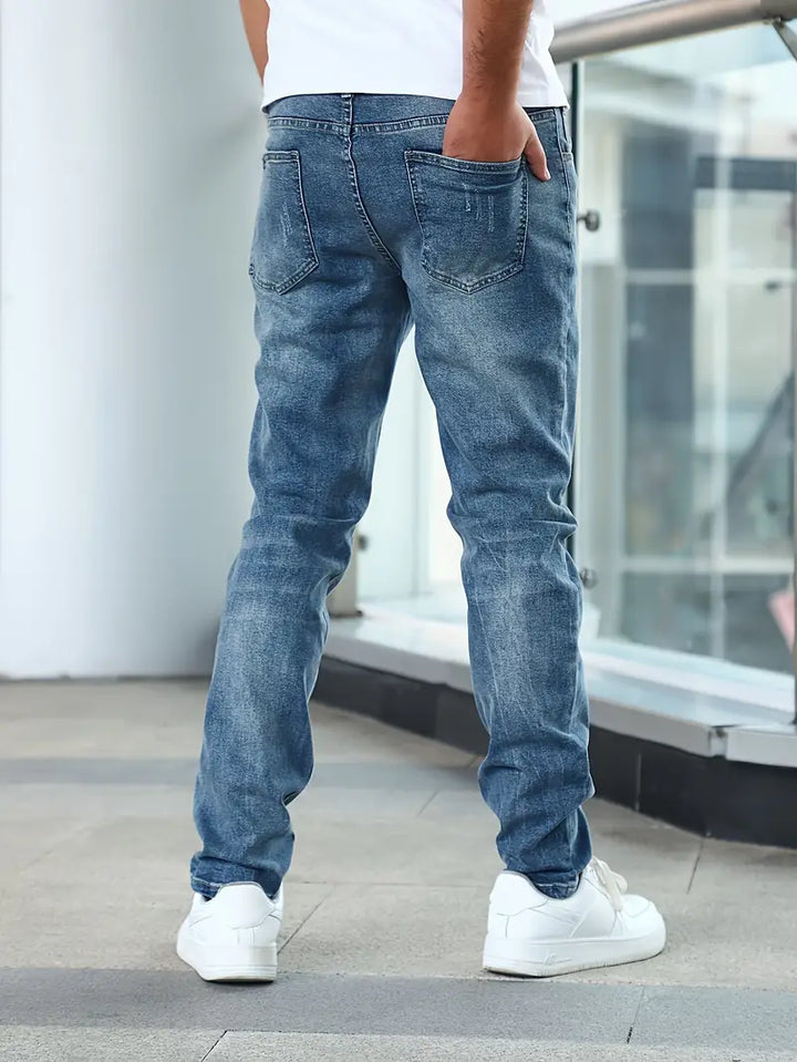 Levoire | Pantalons En Jean Décontractés Élégants