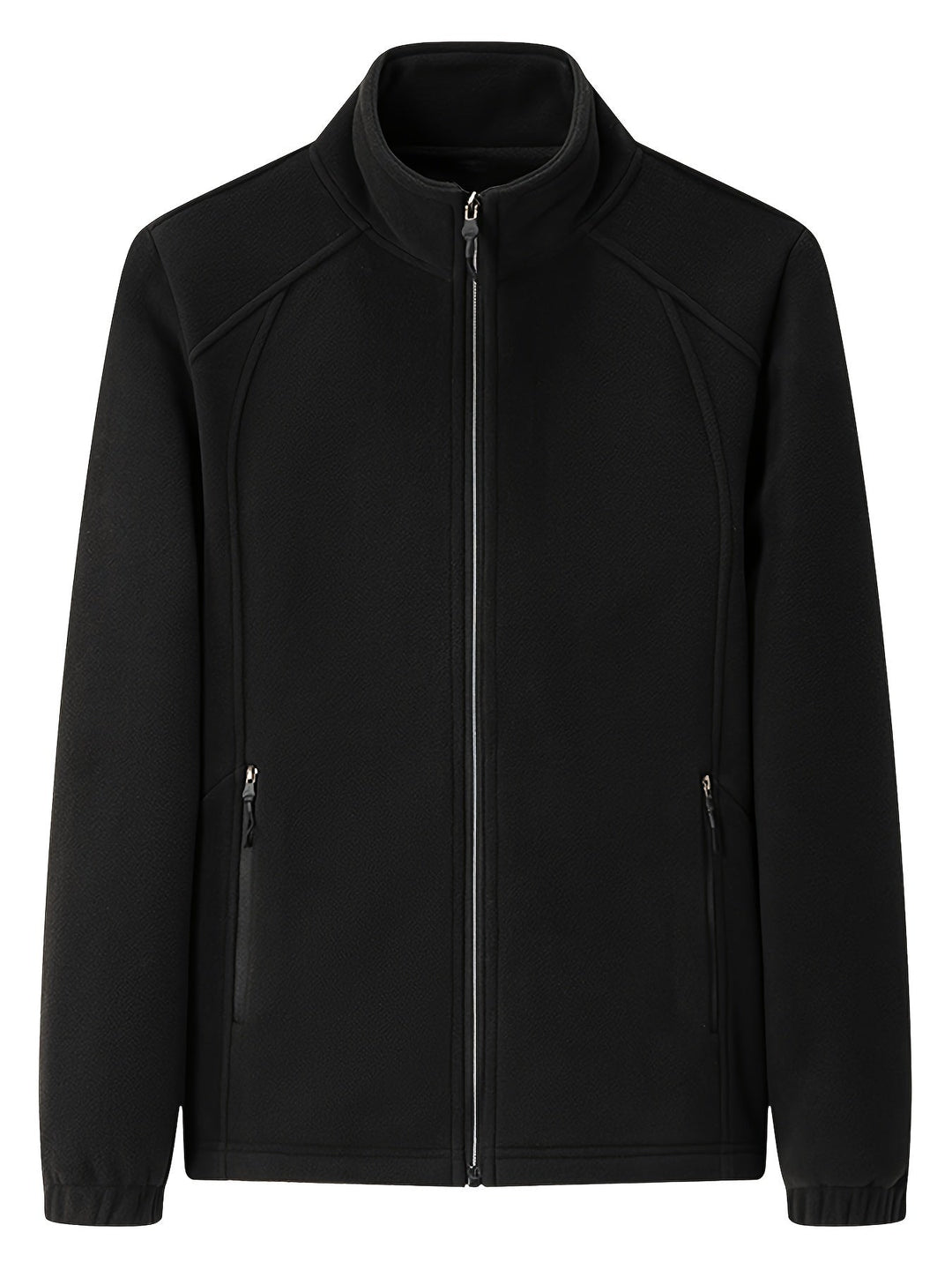 Levoire | Veste douce col montant manches longues Noir