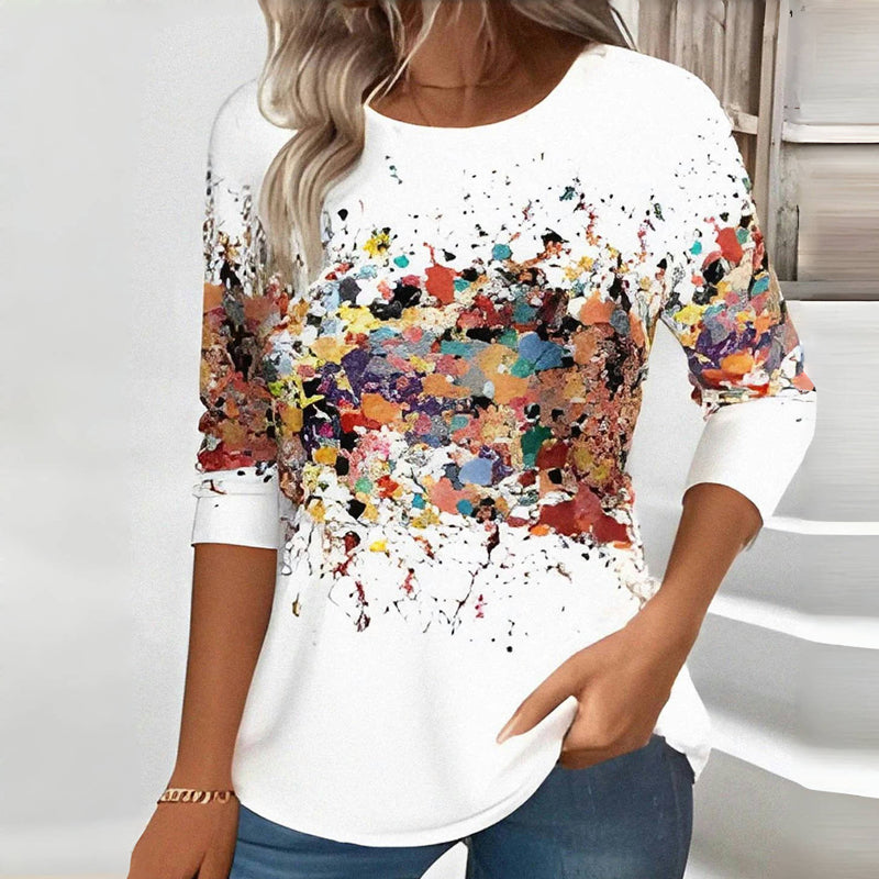 Levoire | T-Shirt Coloré Décontracté Multicolore