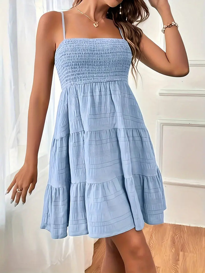 Levoire | Robe Cami Structurée Avec Poitrine Froncée