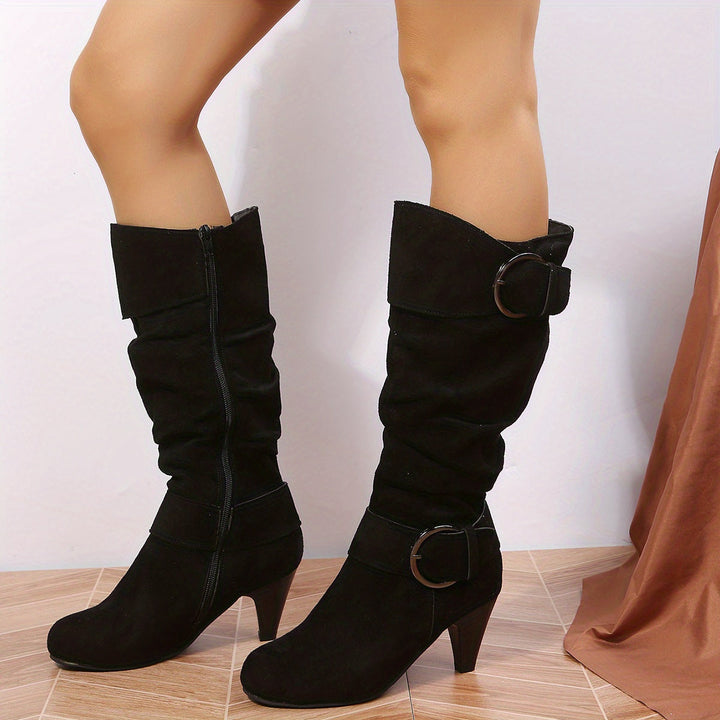 Levoire | Bottes Élégantes À Double Aiguille Pour Femmes