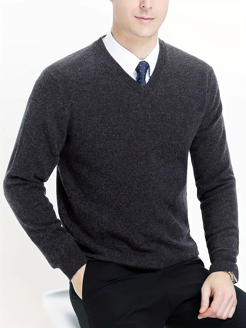Levoire | Pull Décontracté Gris foncé