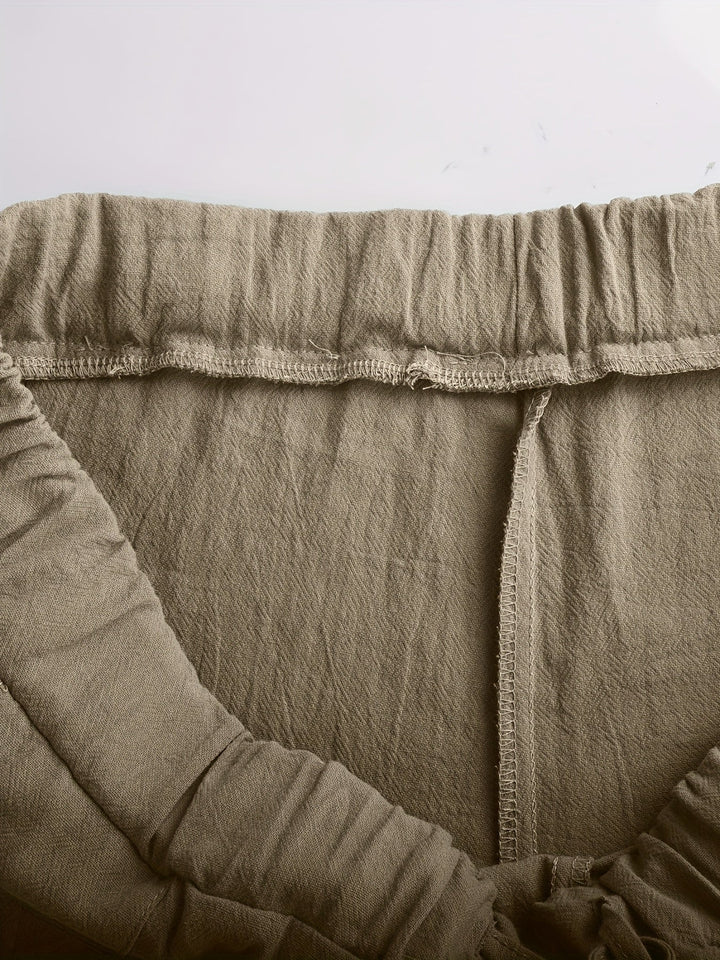 Levoire | Grande Taille Pantalons En Coton Pour Hommes De Loisirs