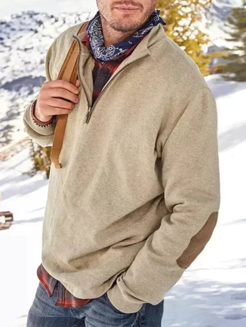 Levoire | Pull Élégant Pour Hommes Avec Sensation De Cachemire Beige