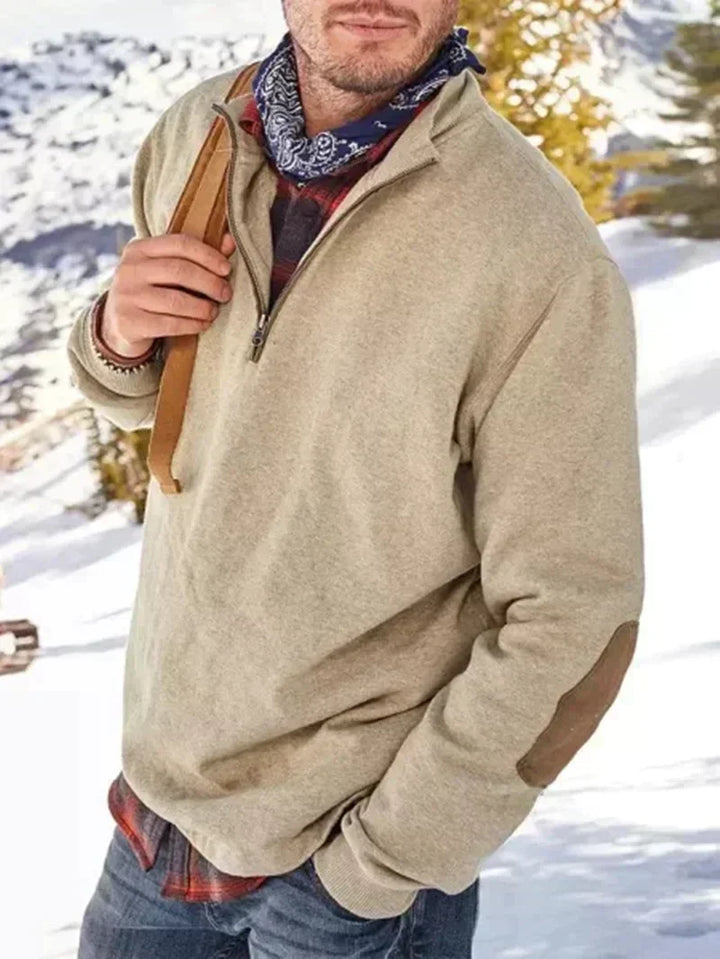 Levoire | Pull Élégant Pour Hommes Avec Sensation De Cachemire Beige