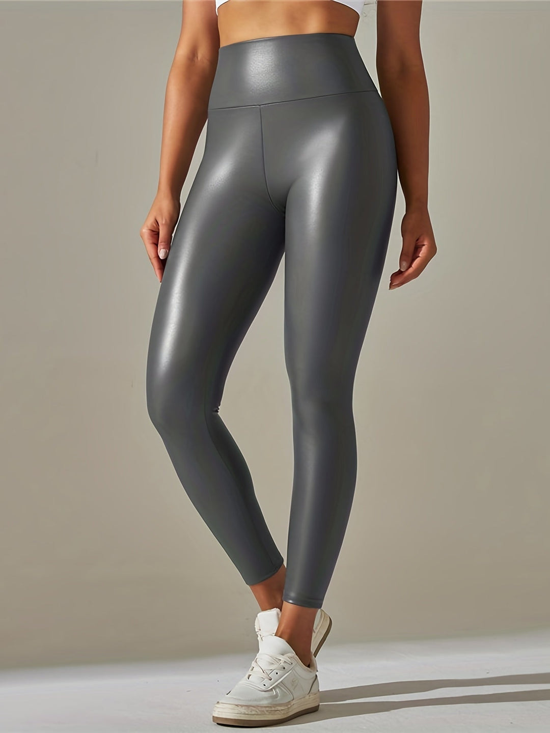 Levoire | Pantalons En Cuir Noirs Pour Femmes